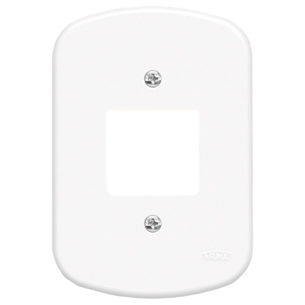 Espelho Placa P/ Interruptor Duplo Tampa F2 4x2 Fame Blanc