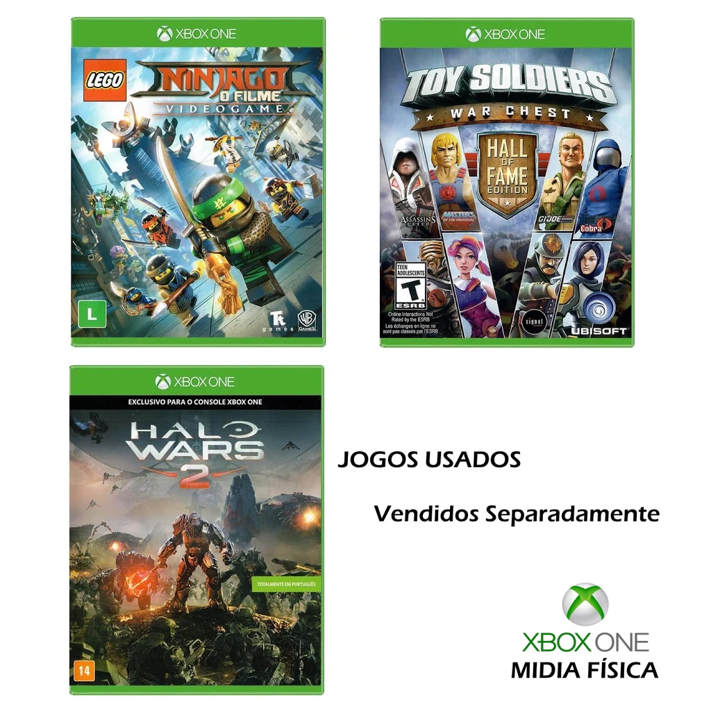 Jogo Xbox One Lego Ninjago Halo Wars 2 Toy Soldiers
