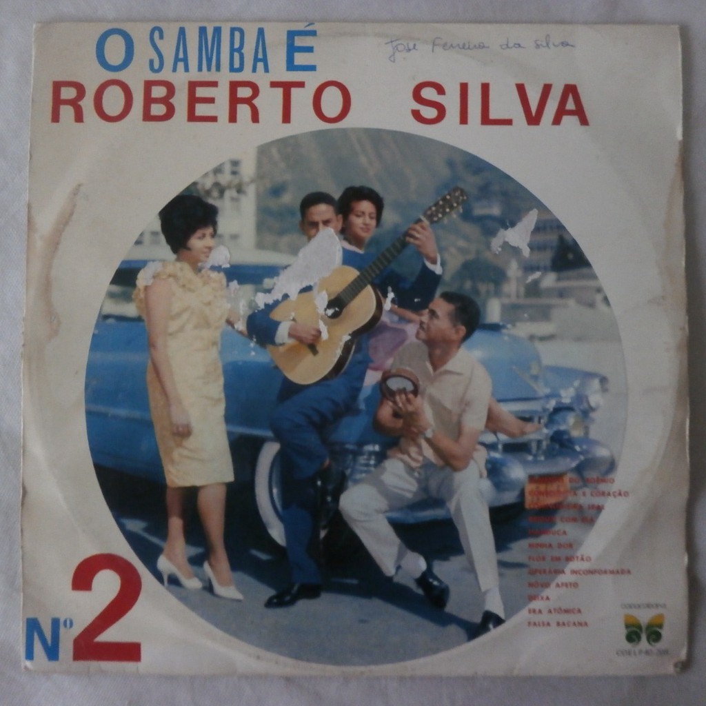 Lp O Samba É Roberto Silva 1975 Nº2, Disco De Vinil