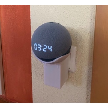Suporte de parede para Echo Dot 4ª ou 5ª Geração - Alexa / Amazon