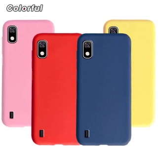 Capa De Celular De Silicone Líquido Para Samsung Galaxy A10 / A10 / A10 / 2019 / A105 / A105F / Sm-A105F