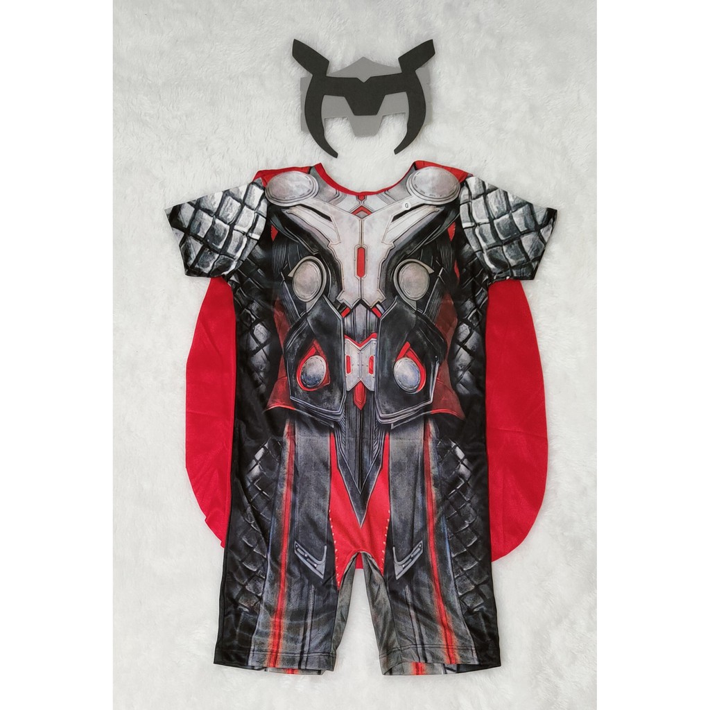 Promoção Fantasia Infantil Thor dos Vingadores em Oferta na Shopee