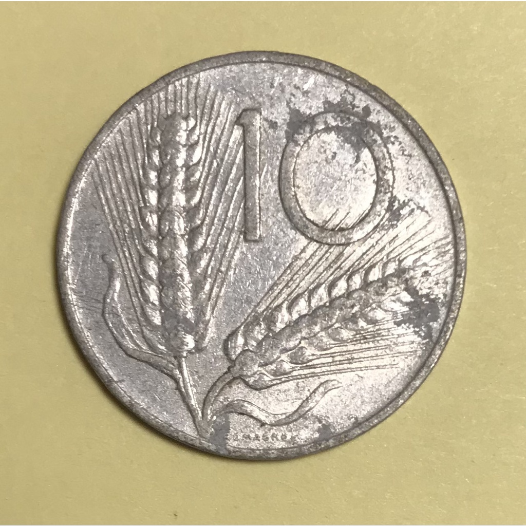 🇮🇹 Moeda da Itália 10 Liras 1952, 1953, 1954, 1955, 1956, 1968, 1978, 1982 - ESTRANGEIRA