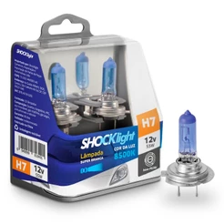 Lâmpada Super Branca 12V Shocklight H1 H3 H4 H7 H8 H9 H11 PSX24 H16 H27 HB3 HB4