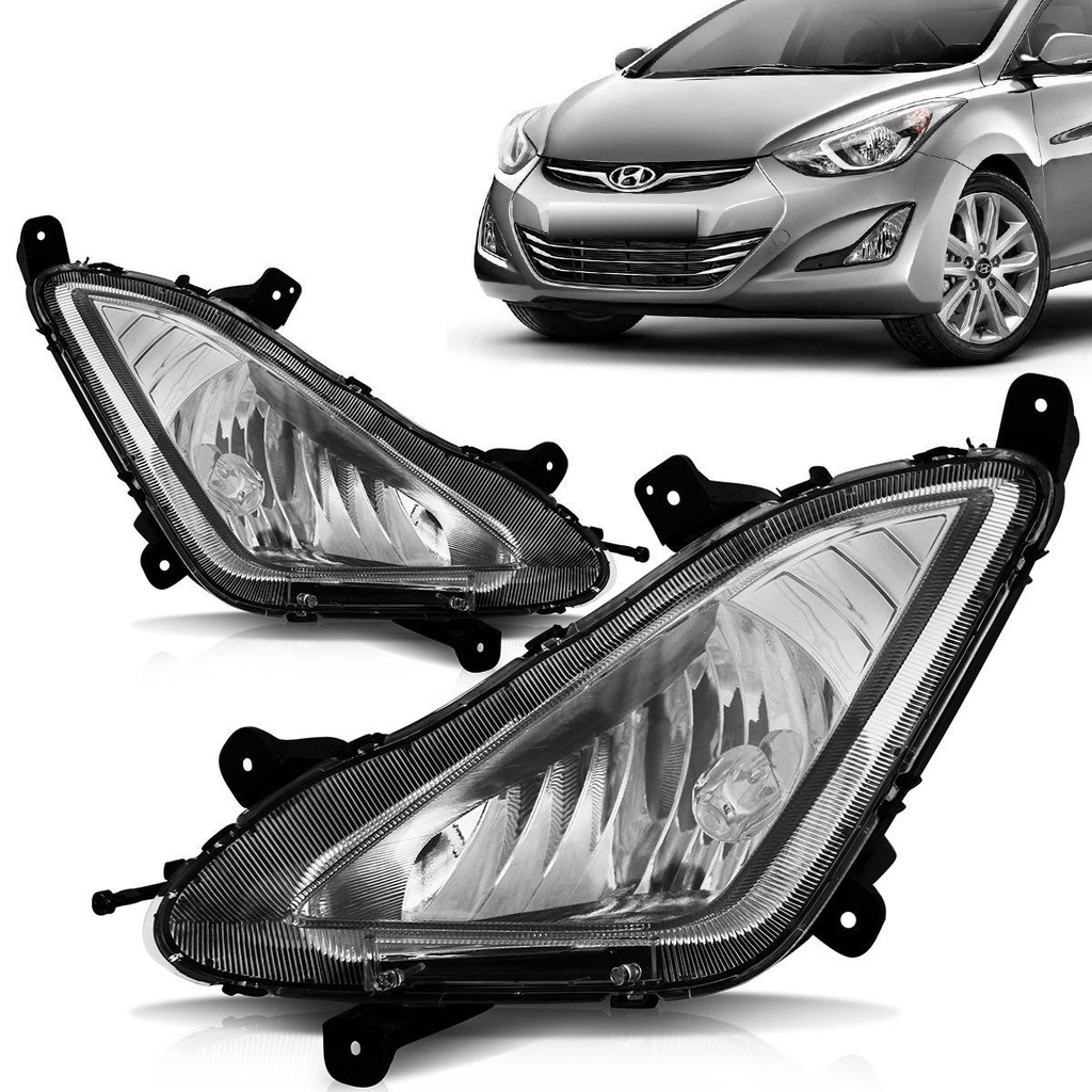 Farol Milha Auxiliar Elantra 2014 2015 2016 - Spare Parts and Accessories for Vehicles