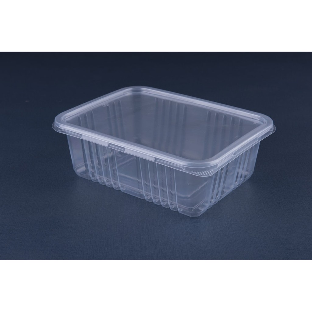 10 Pote Retangular Micro-ondas- 1000 ml PP com tampa Ref.: G 305 em Oferta na Shopee