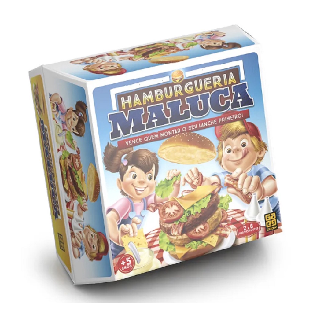 Jogo Hamburgueria Maluca 03574 - Grow em Oferta na Shopee