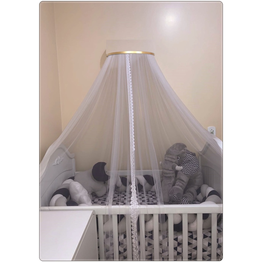 Dossel com mosquiteiro micro tule