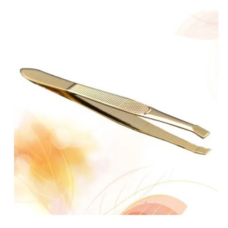 Aço Inoxidável Banhado A Ouro Pinça Sobrancelha em Oferta na Shopee