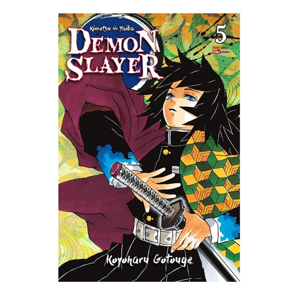 Demon Slayer Vol.5 - Kimetsu No Yaiba - Manga - Panini | Shopee Brasil