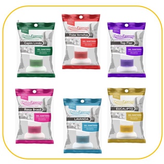 Kit 20 Gel Sanitário Fragrancia Top Flor Quim Aroma