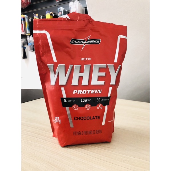 Nutri Whey Protein Refil G Sabor Chocolate Integralmedica Shopee Brasil