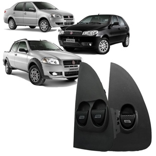 Botão Interruptor Vidro Eletrico Duplo Palio + Botão Simples Palio - Passageiros e Motorista em Oferta na Shopee