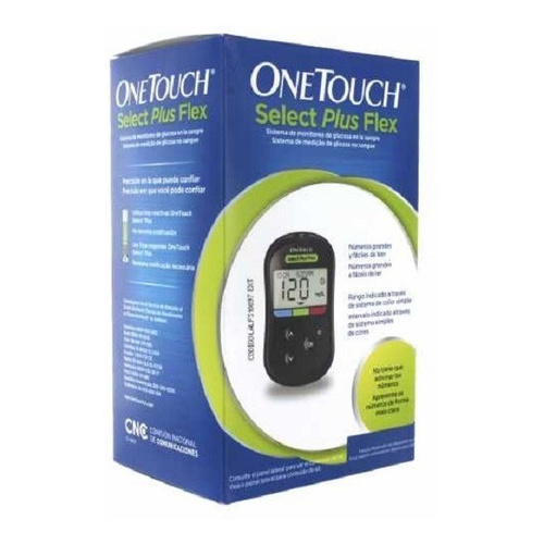 Medidor De Glicose No Sangue One Touch Select Plus Flex