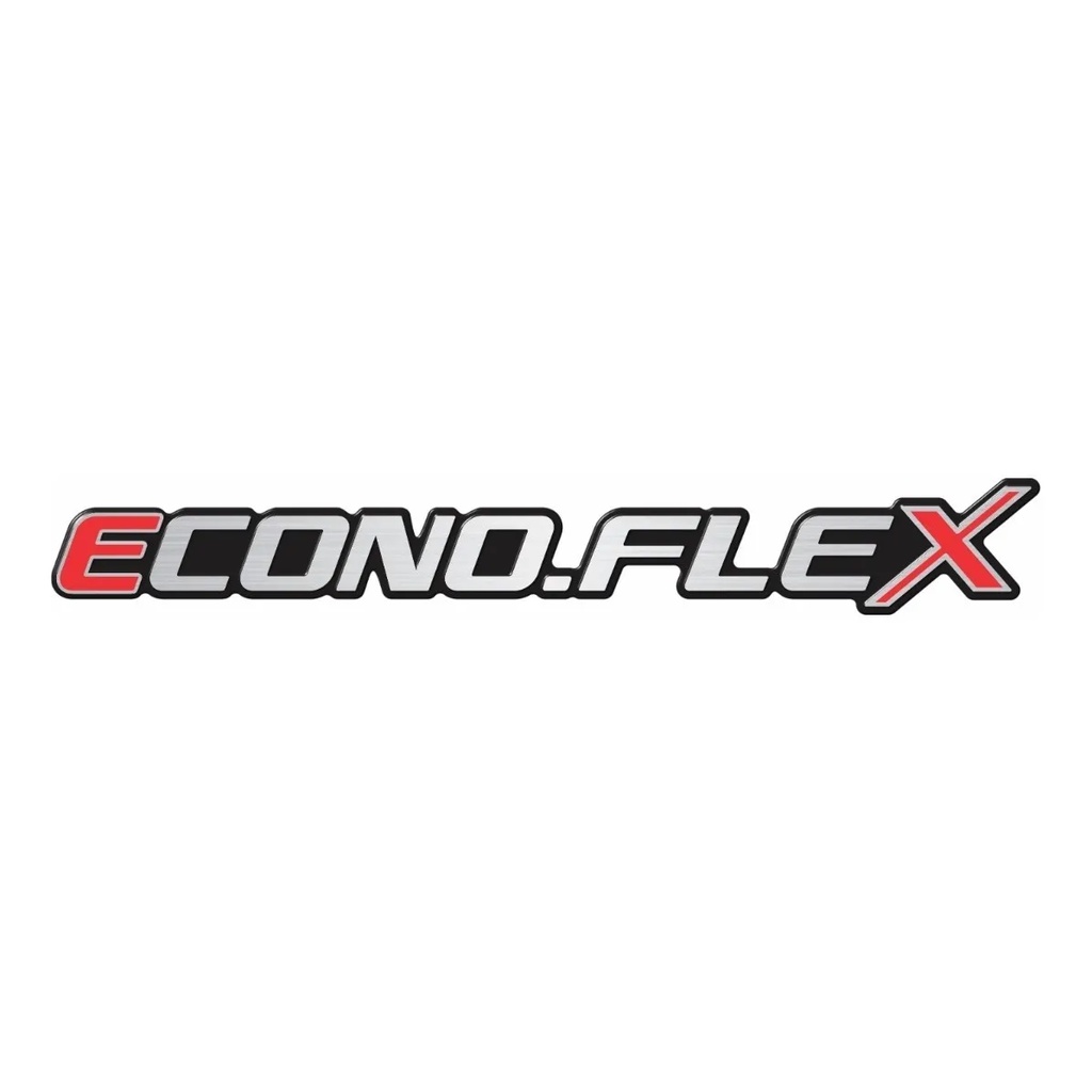 Emblema Adesivo Econoflex Vermelho Astra Montana Corsa Celta