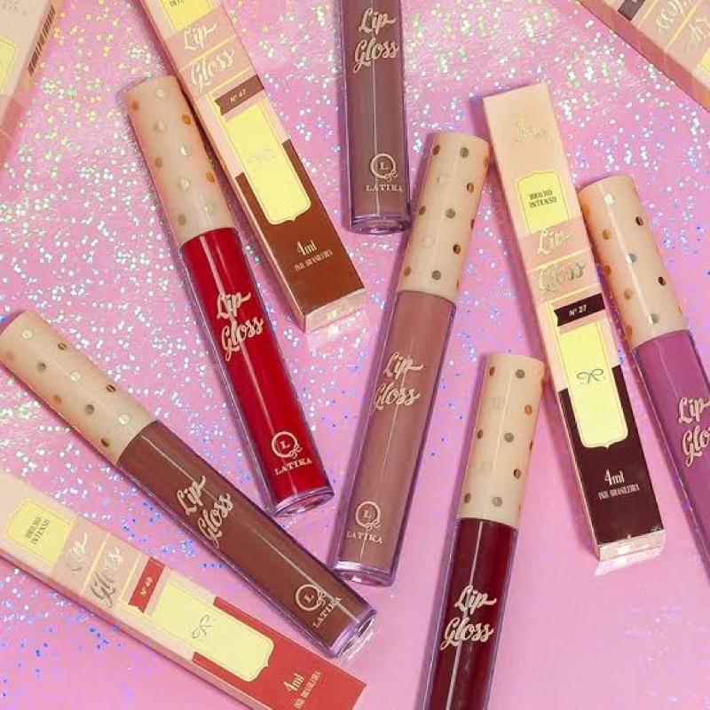 Lip Gloss Latika Escolha Sua Cor Shopee Brasil