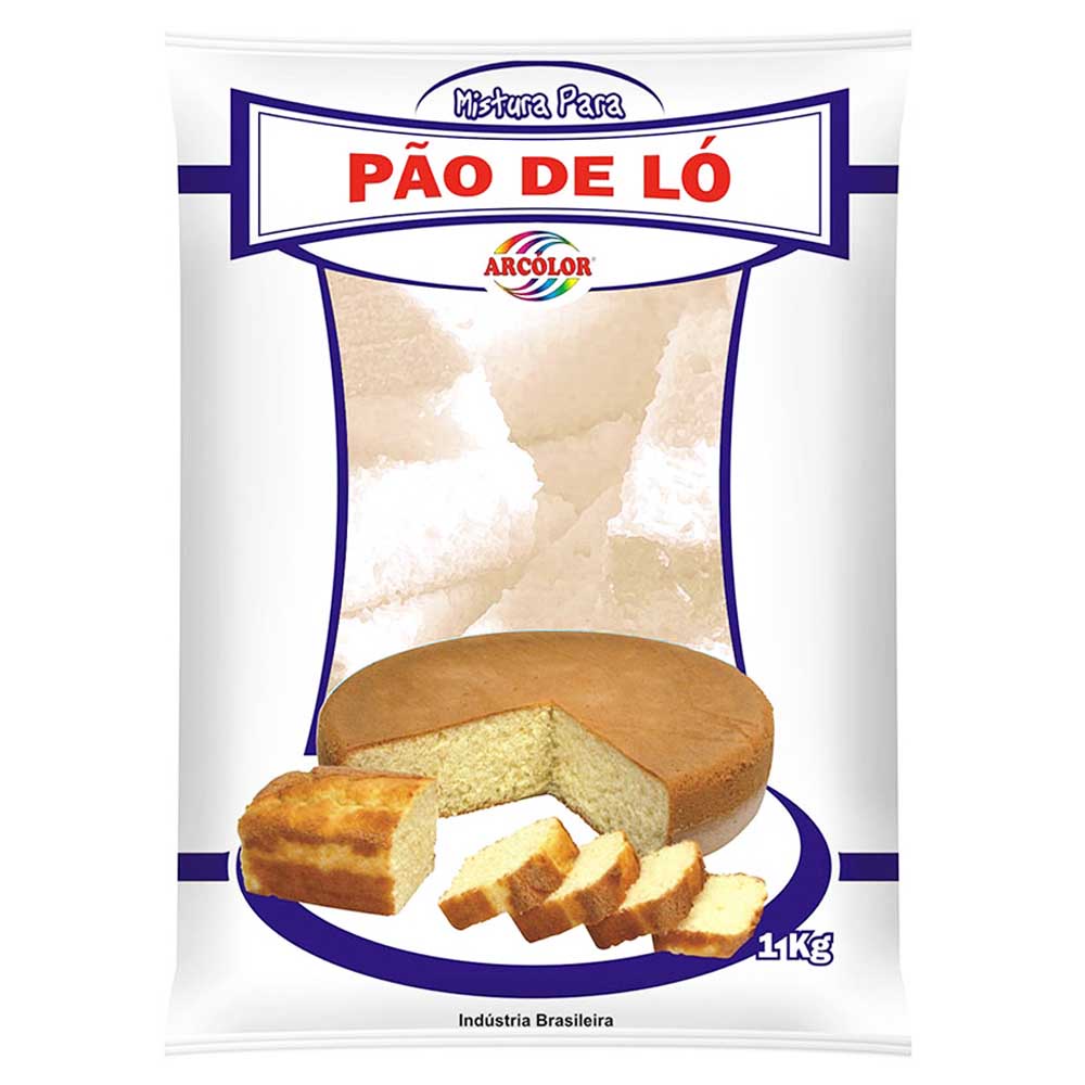 Mistura para Pão de Ló 1kg - Arcolor