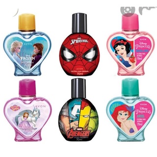 Colônia Infantil Avon Princesas/Ariel/Sofia/Branca de neve de 70ml