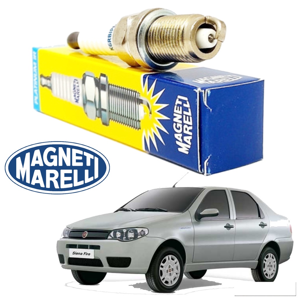 Vela De Ignição Fiat Siena - 1.4 8v Tetrafuel - 2006 A 2007 - 1 Vela em Oferta na Shopee