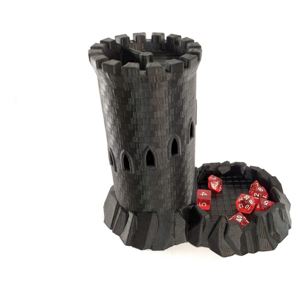 Torre De Dados Castelo RPG Board game Dice tower