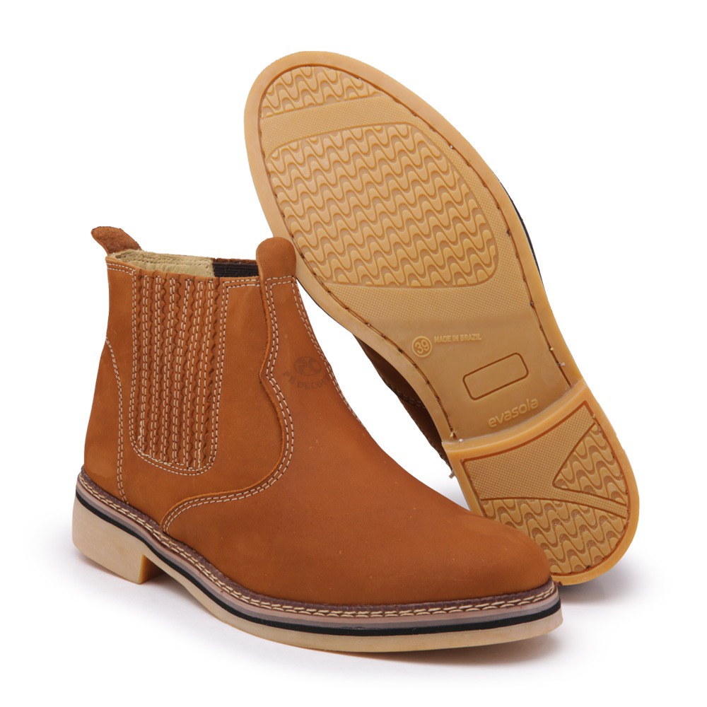 Botina Amarela Bico Redondo: Onde Comprar | BuscaProdutos