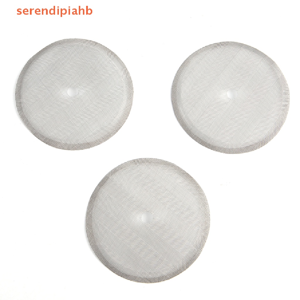 [serendipiahb] 3Pcs Prensa De Aço Inoxidável Reutilizável Cafeteira Francesa De Filtro De Malha Destacável