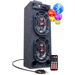 Caixa Ativa Som Bluetooth Usb Bob Amplificada Taramps ou Stetsom Bravox 6x9