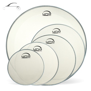 Kit de Peles bateria Tons Surdo 10-12-14-16 G2 Clear + Bumbo 22 EQ4 Clear Uno By Evans