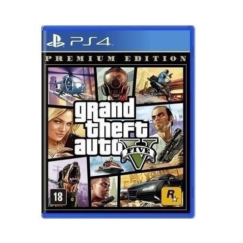 GTA V PREMIUM EDITION PS4 FÍSICO