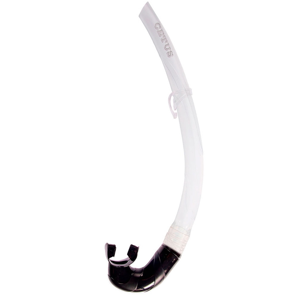 Respirador Snorkel de Mergulho Cetus Beta Fun Transparente/Preto