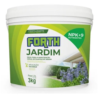 Adubo Fertilizante Forth Jardim 3kg- Gramados e Plantas em Oferta na Shopee