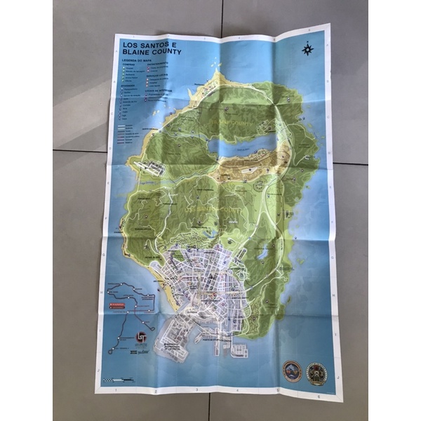 Gta V Gta 5 Ps3 Edição Colecionador Boné Mala Mapa Novo