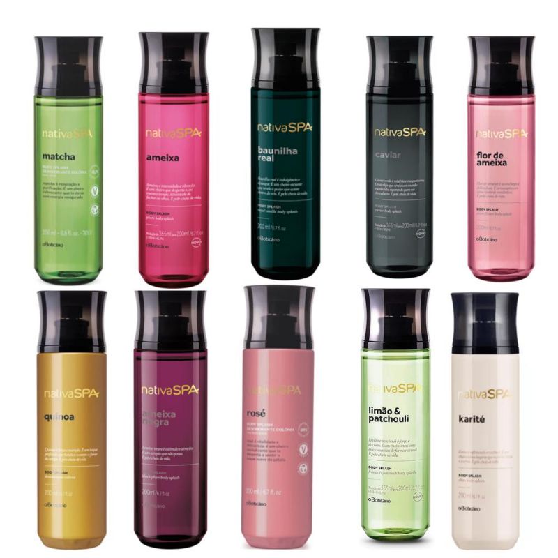 Desodorante body splash nativa SPA 200ml Shopee Brasil