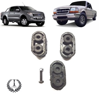 Jogo de Borracha Coxim Escapamento Ford Ranger todas