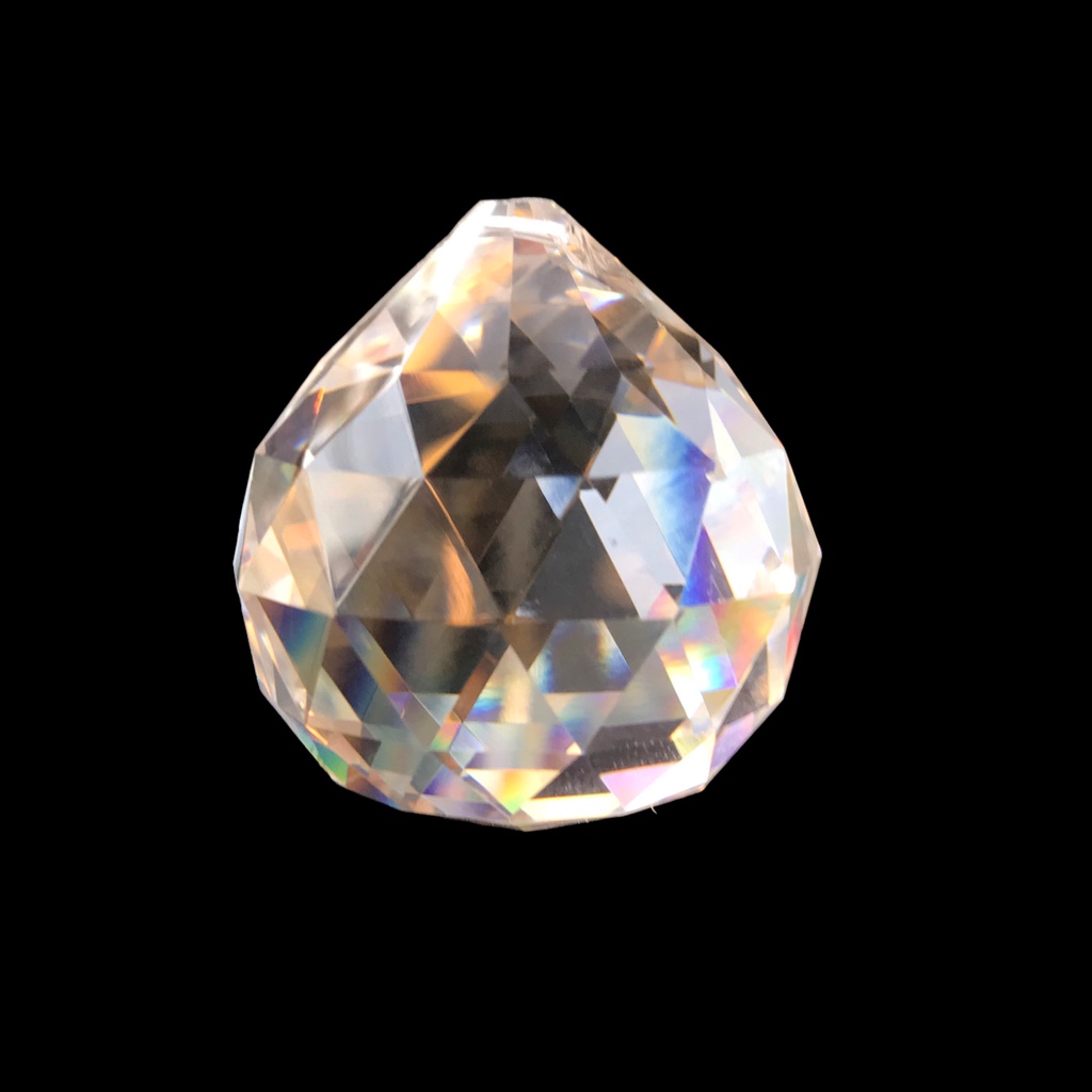 Bola cristal legítimo Asfour Feng Shui 40mm Energia