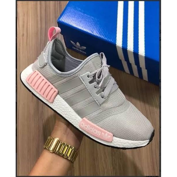 nmd rosa e cinza