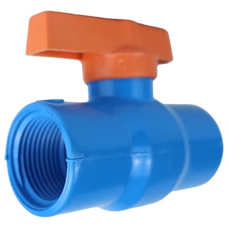 Registro De Esfera Roscável Pvc 3/4" Azul