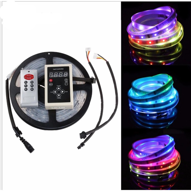 Fita Led Digital 6803 133 Efeitos Rgb Prova D'água TB-5001