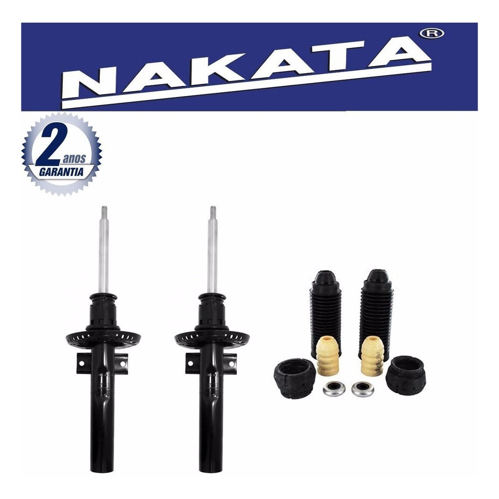 Kit 2 Amortecedor Nakata Dianteiro Saveiro G5 G6 + Kits Par