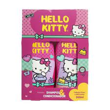 Shampoo infantil + Cond. Hello Kitty 260ml cada em Oferta na Shopee