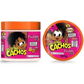 Gelatina para cabelos Cacheados Milena 500g - Cia da Natureza em Oferta na Shopee