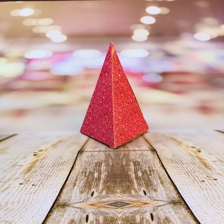 8 caixa cone pirâmide lembrancinha festas doces cores e temas GLITTER PINK  77.17 em Oferta na Shopee