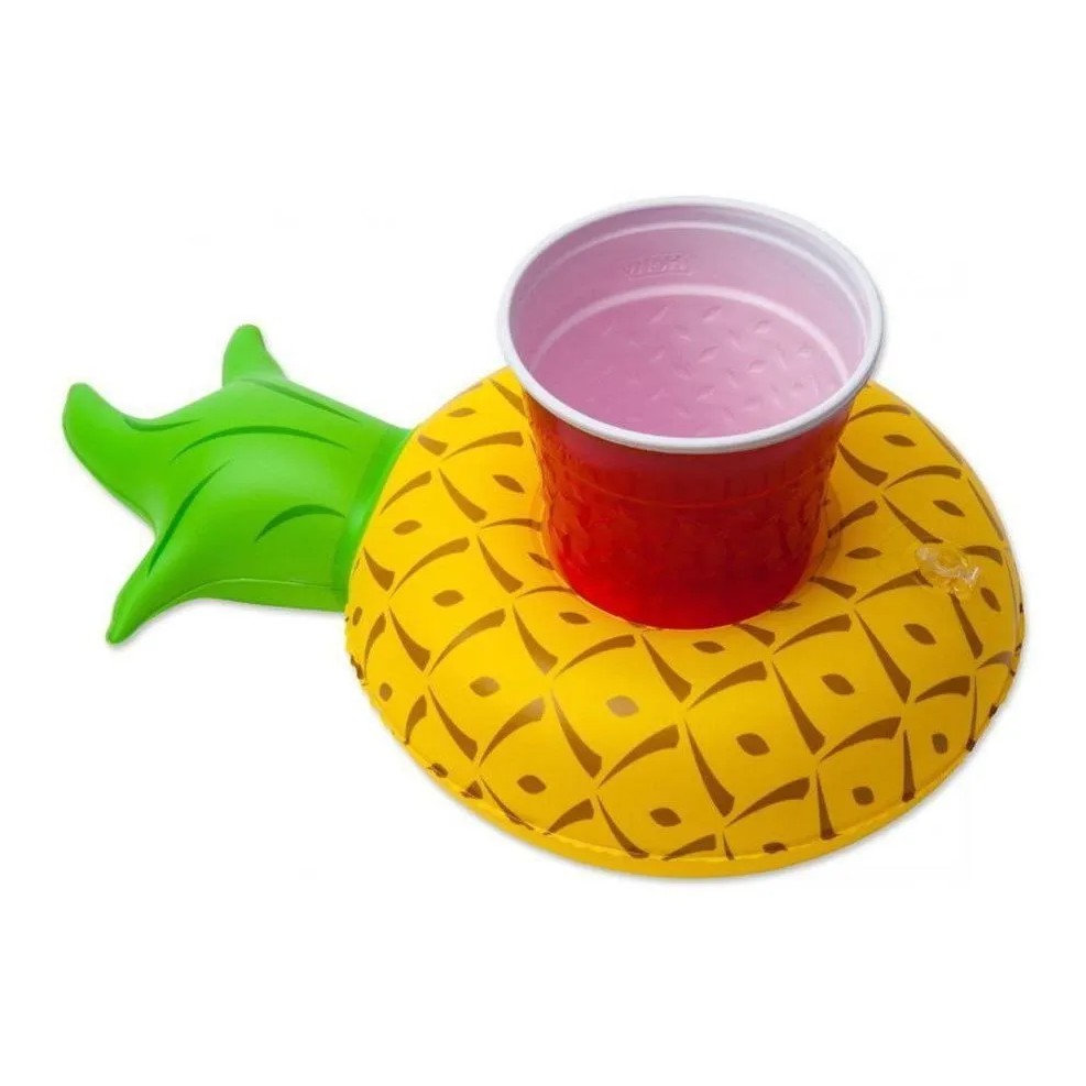 Boia Porta Copo Inflável Piscina Diversão Flutuante Bebidas Verão
