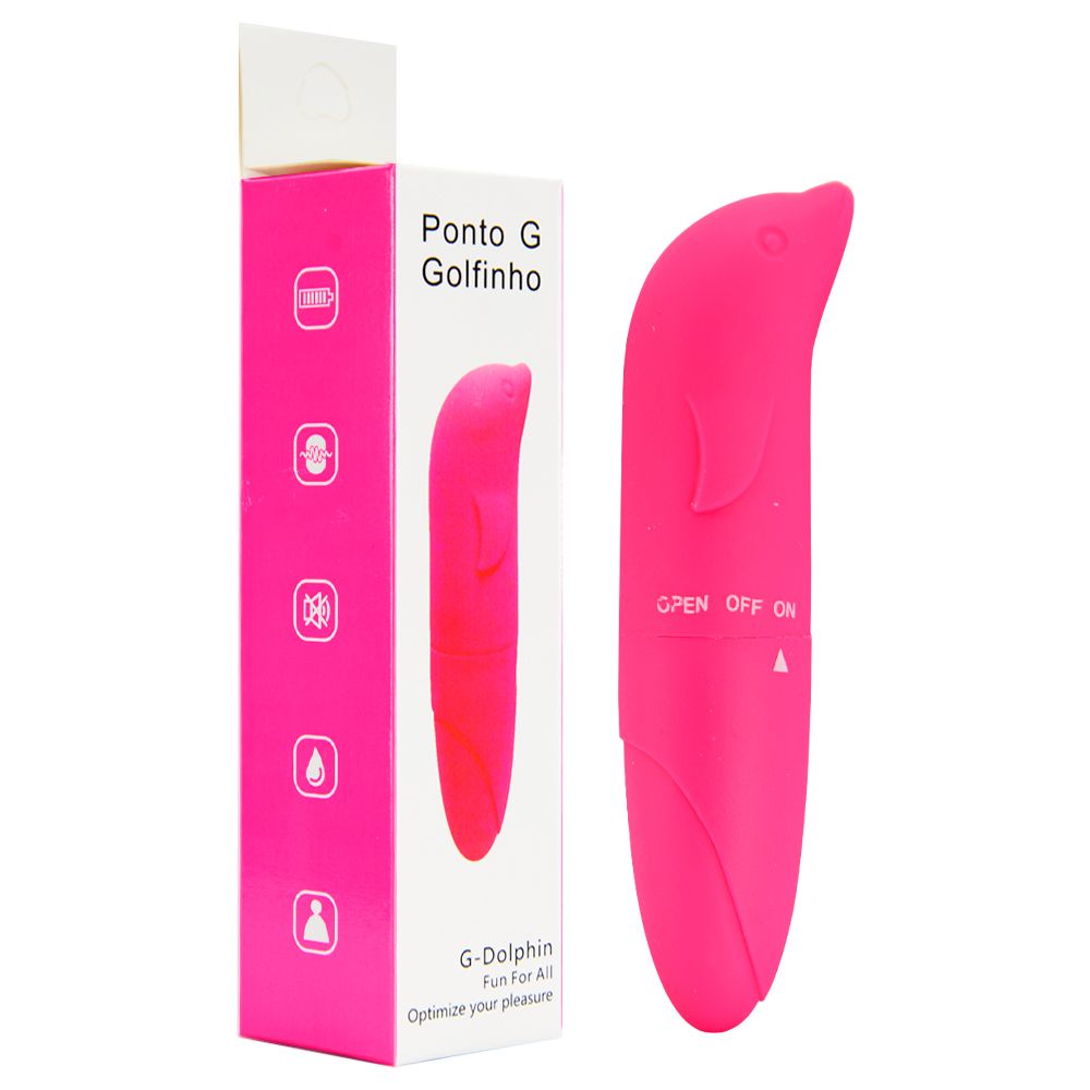 Vibrador Golfinho Toque Aveludado Sexy Import Shopee Brasil 2938