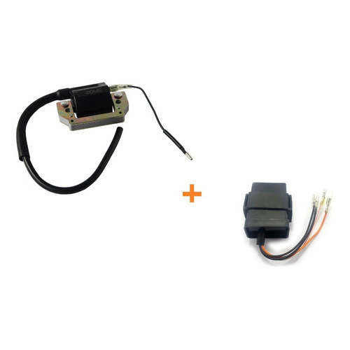 Bobina De Ignição + Cdi 4 Fios Yamaha Dt 180 - 1° Linha