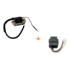 Bobina De Ignição + Cdi 4 Fios Yamaha Dt 180 - 1° Linha