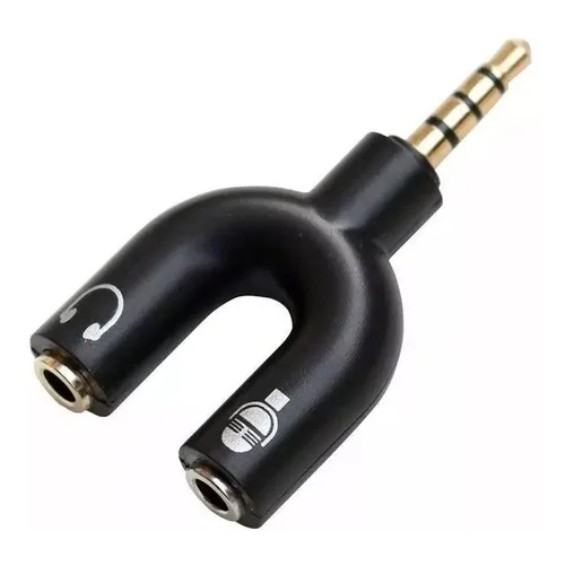 Adaptador Para Fone Headset Microfone Lapela P2 X P3 Áudio em Oferta na Shopee