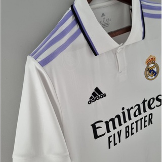 Conjunto Infantil Camisa Real Madrid 2022-23 Camiseta De Futebol 16-28 Tamanho #7