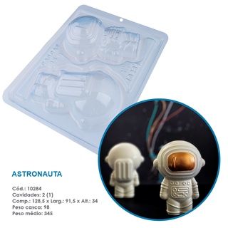 Forma de Astronauta de chocolate Ref 10284 BWB
