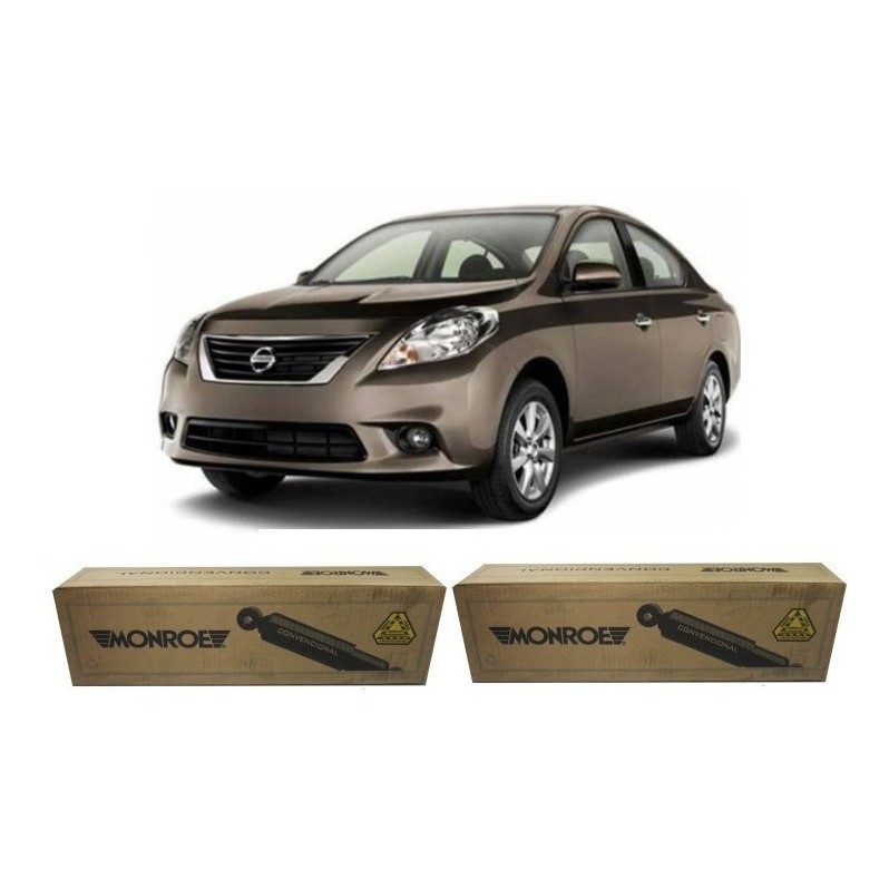 Par Amortecedor Dianteiro Nissan Versa March Monroe